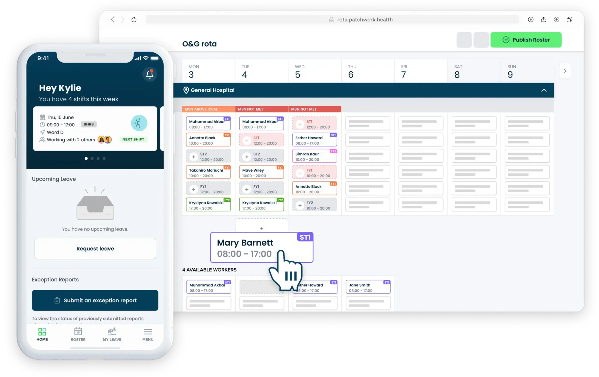NHS Rota Management Platform - Patchwork Health